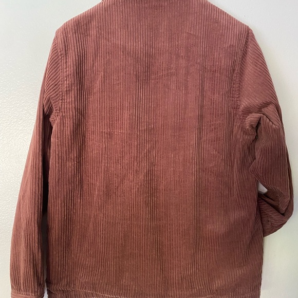 Katin Rust colored full zip Corduroy Jacket - Picture 4 of 4